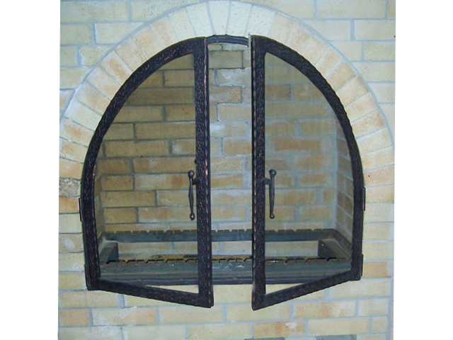 Дверь каминная полукруглая фото в Санкт-Петербурге