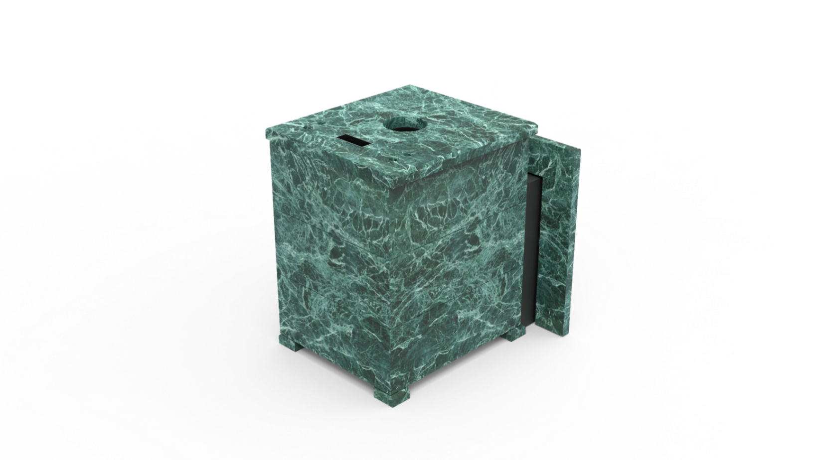 Печь из натурального камня Genesis GN 500 облицовка закрытая плоская пироксенит-элит фото в Санкт-Петербурге