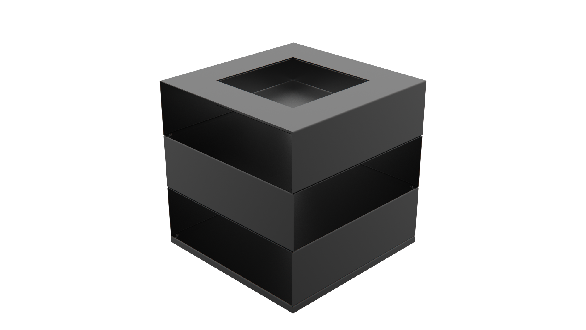 Очаг "Пламенный куб" фото в Санкт-Петербурге