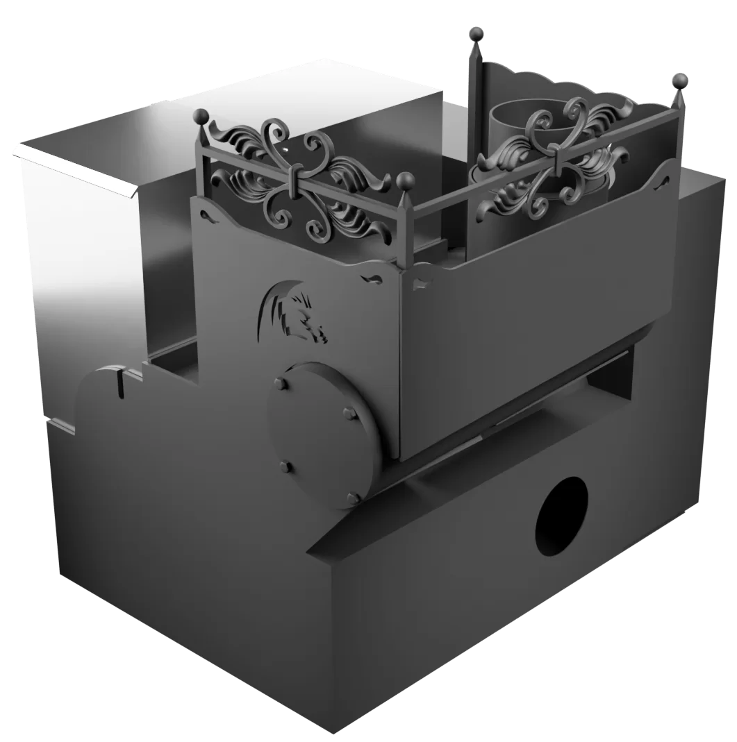 Горыныч 3 СВОП, каменка с левой стороны, большая дверь со стеклом фото в Санкт-Петербурге Горыныч 3 СВОП, каменка с левой стороны, большая дверь со стеклом фото в Санкт-Петербурге