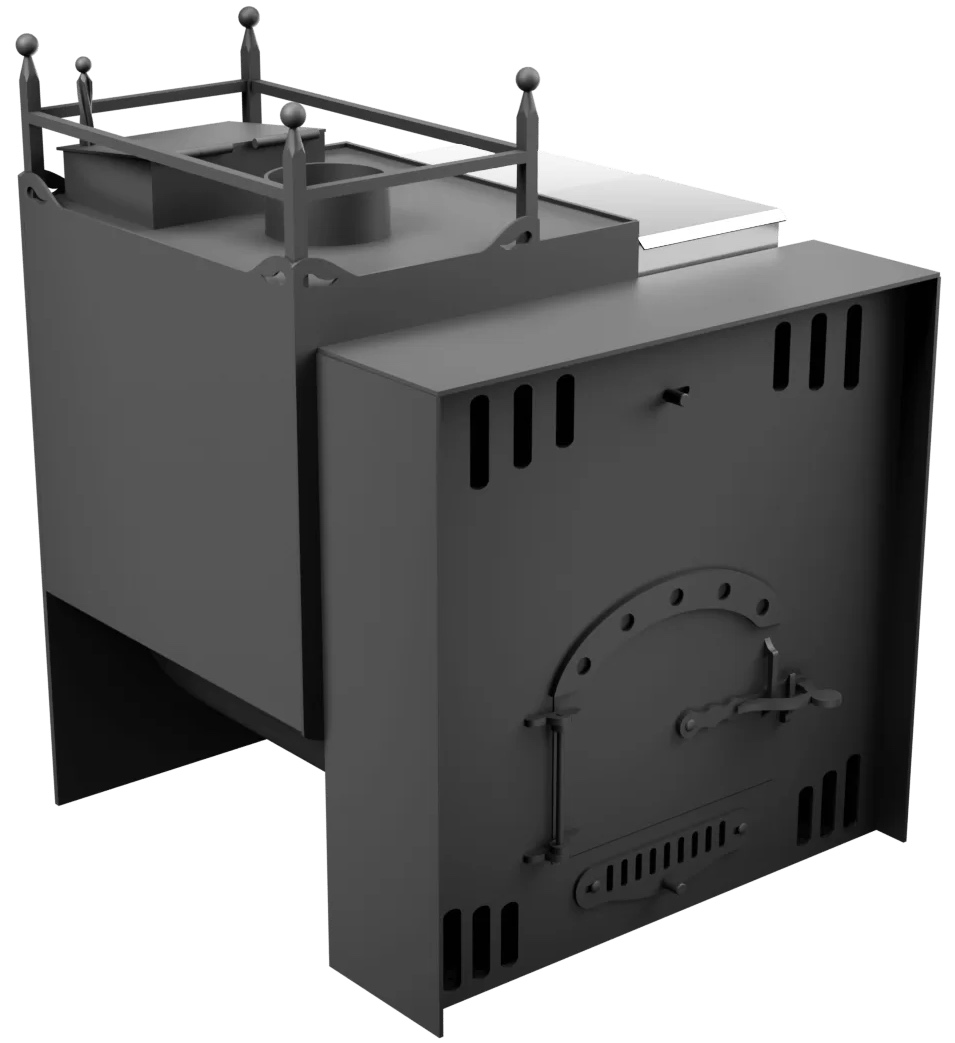 Печь Горыныч Мини, каменка закрытая с левой стороны, естественная система воздушного отопления фото в Санкт-Петербурге Печь Горыныч Мини, каменка закрытая с левой стороны, естественная система воздушного отопления фото в Санкт-Петербурге