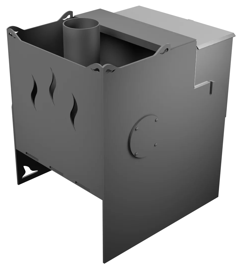 Печь Горыныч Мини, каменка с правой стороны, дверь малая со стеклом фото в Санкт-Петербурге Печь Горыныч Мини, каменка с правой стороны, дверь малая со стеклом фото в Санкт-Петербурге