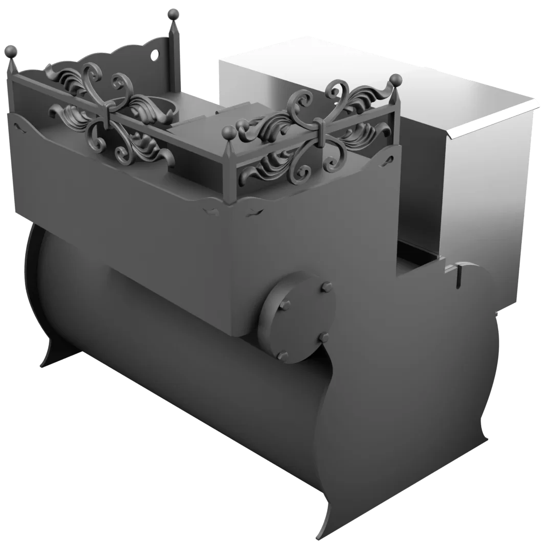 Печь Горыныч 3, каменка закрытая с правой стороны, малая дверь со стеклом фото в Санкт-Петербурге Печь Горыныч 3, каменка закрытая с правой стороны, малая дверь со стеклом фото в Санкт-Петербурге