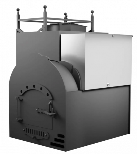 Печь Горыныч Мини, каменка закрытая с левой стороны, система воздушного отопления фото в Санкт-Петербурге Печь Горыныч Мини, каменка закрытая с левой стороны, система воздушного отопления фото в Санкт-Петербурге